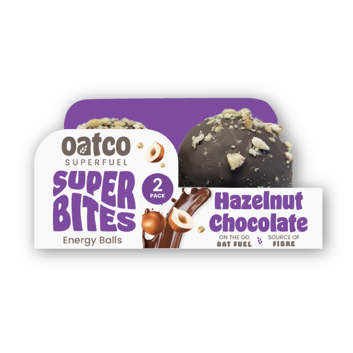 Oatco Hazelnut Chocolate Swirl Energy Balls