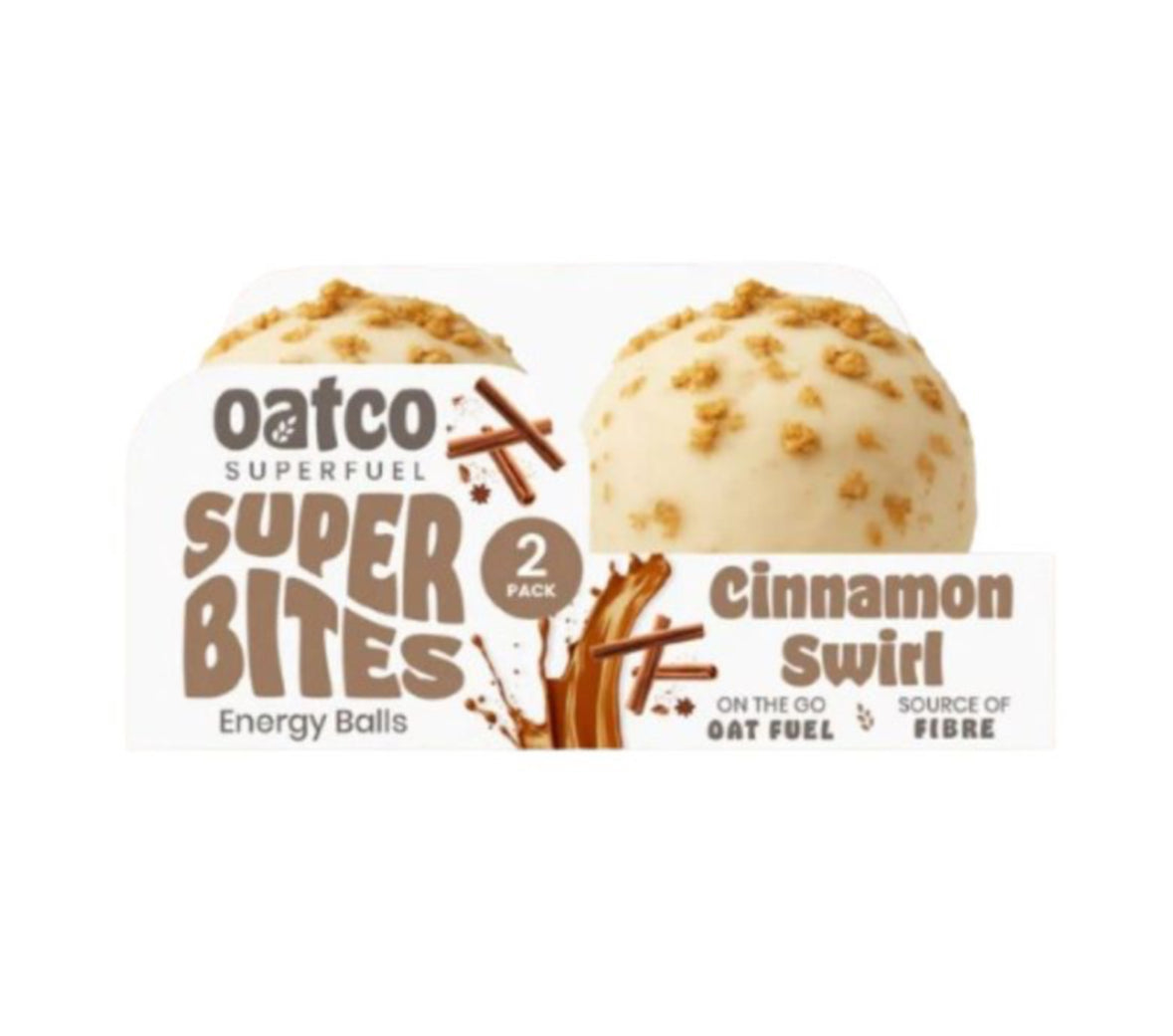 Oatco Cinnamon Swirl Energy Balls