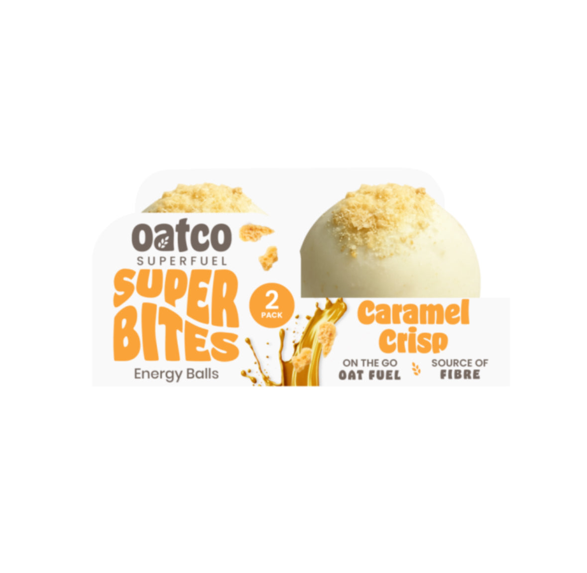 Oatco Caramel Crisp Swirl Energy Balls