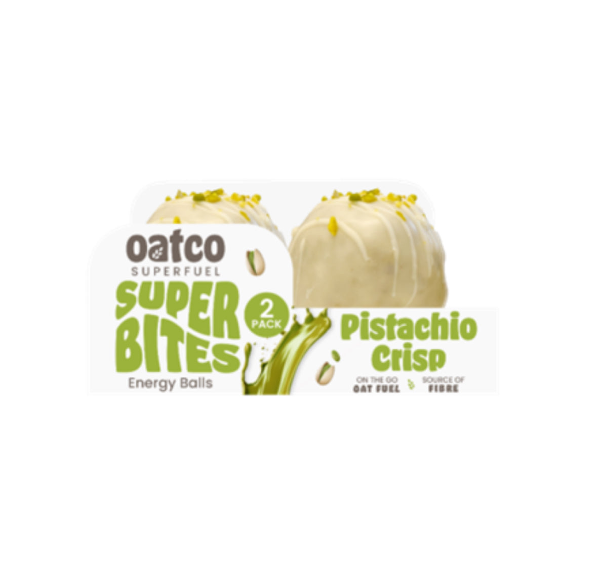 Oatco Pistachio Swirl Energy Balls